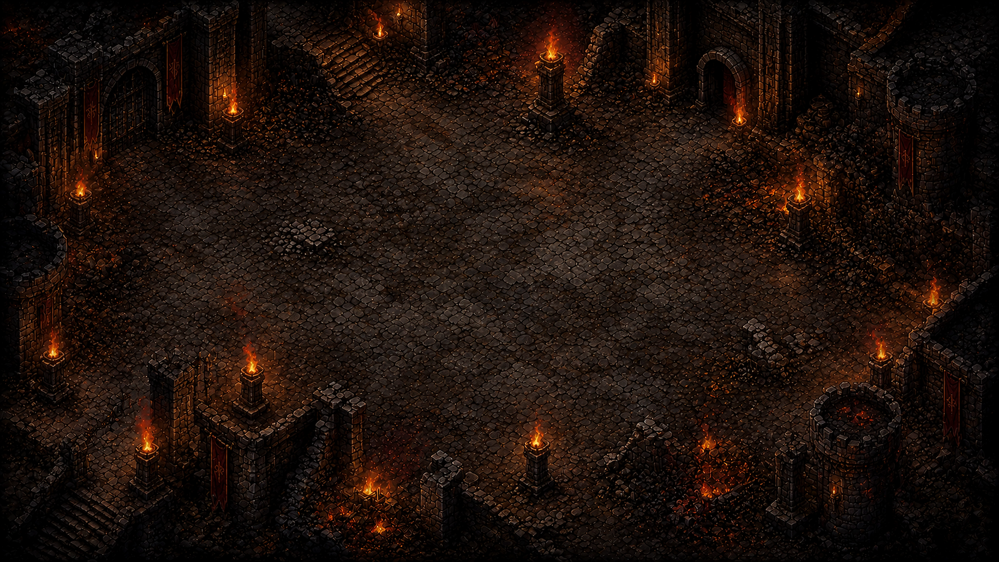 Moonlit Hunt Emberkeep map